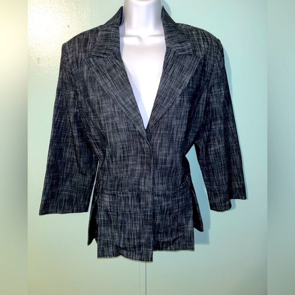 Larry Levine Jacket Stretch Size‎ Large